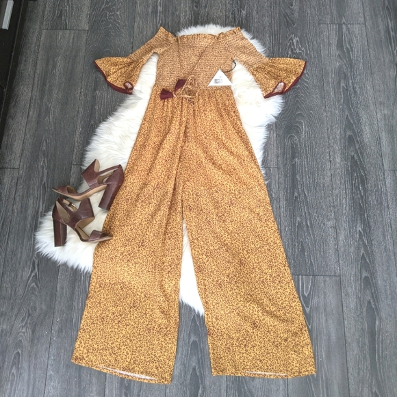 Lost + Wander Pants - LOST + WANDER - NWT French Riviera Jumpsuit